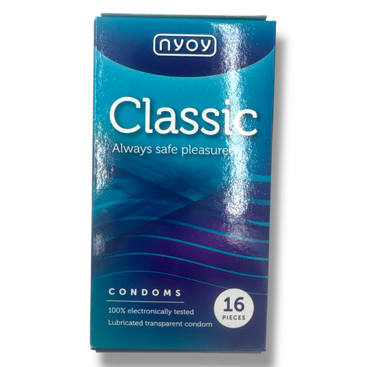 Kinky Pleasure - AC187 - NYOY Condoms Classic 16 Pieces