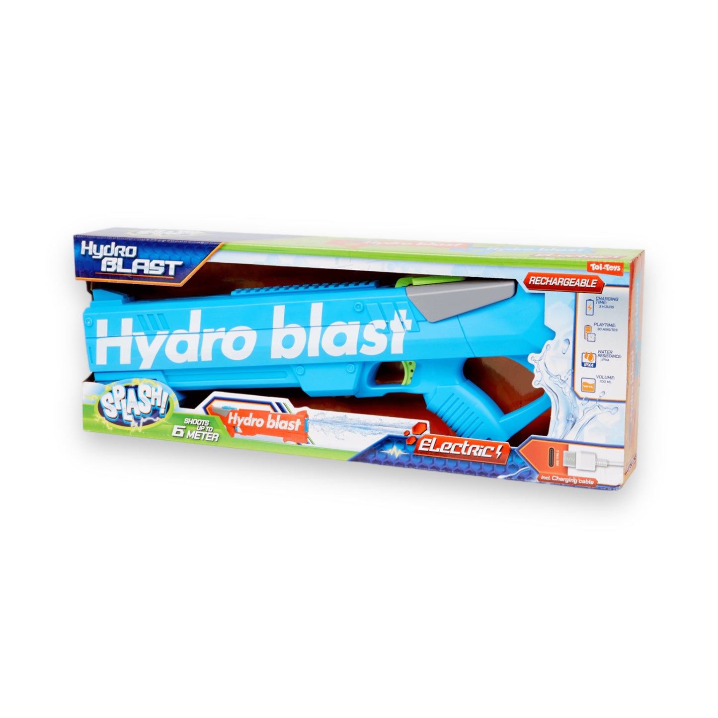 Kinky Pleasure - AC142 - Hydro Blast Water Gun Rechargeable - 2 Colours