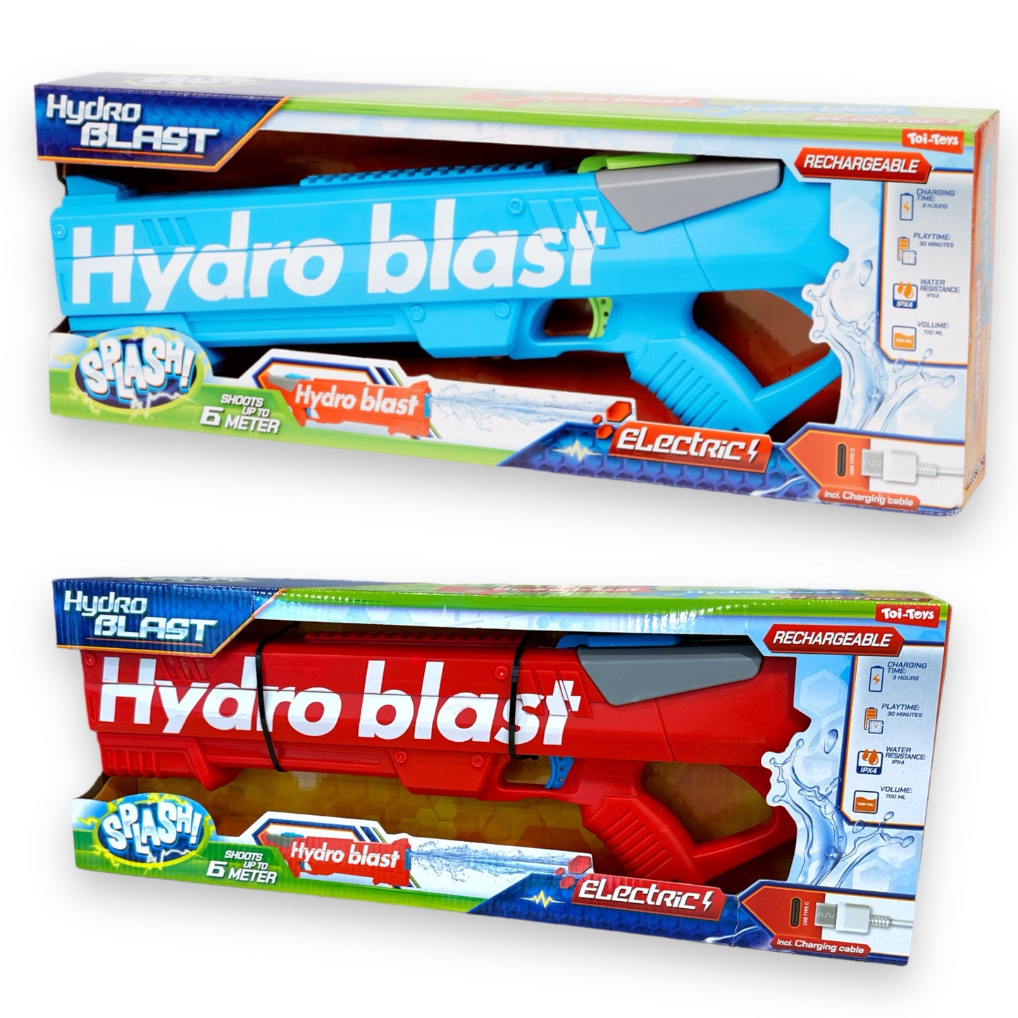 Kinky Pleasure - AC142 - Hydro Blast Water Gun Rechargeable - 2 Colours