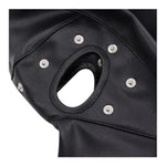 Kinky Pleasure - T227 - Puppy Play - Dog Mask With Leash – Black – Deluxe