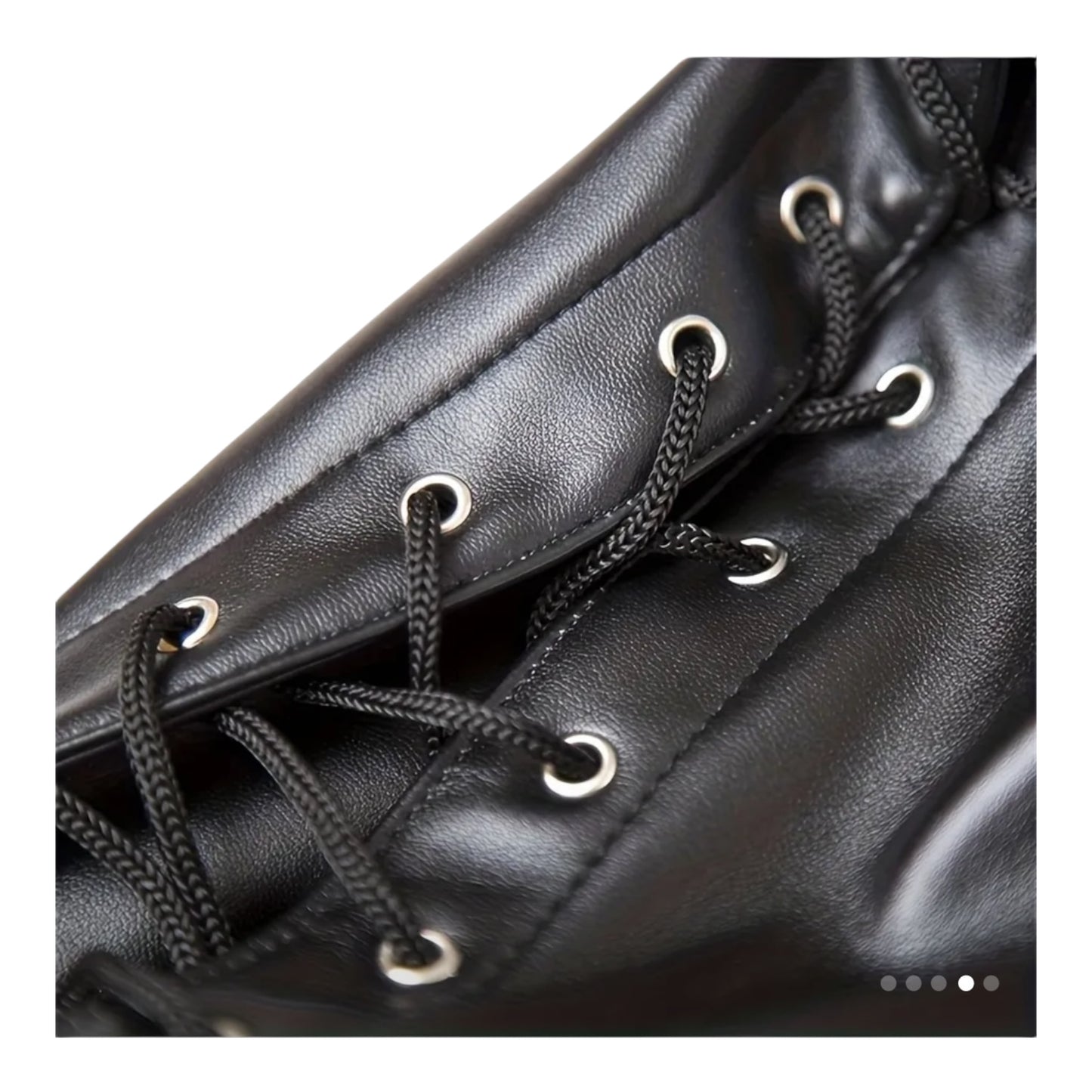 Kinky Pleasure - T228 - BDSM Play - Open & Closed SM Mask – Black