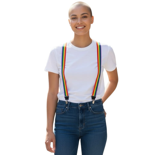 Kinky Pleasure - KPP003 - Pride - Suspender Rainbow