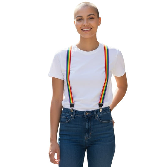 Kinky Pleasure - KPP003 - Pride - Suspender Rainbow