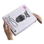 Kinky Pleasure - T227 - Puppy Play - Dog Mask With Leash – Black – Deluxe