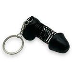 Kinky Pleasure - KPK025 - Keychain - Stretch Penis - Black