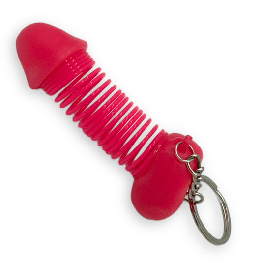 Kinky Pleasure - KPK026 - Keychain - Stretch Penis - Pink