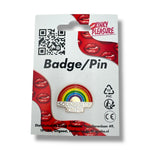Kinky Pleasure - KPB015 - Badge / Pin - Rainbow Sounds Gay Im In - 2,3x2,9cm