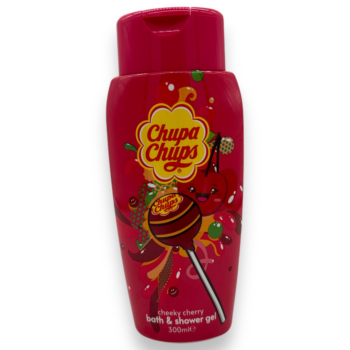 Kinky Pleasure - AC165 - Chupa Chups - Bath & Shower Gel - Cheeky Cherry - Red