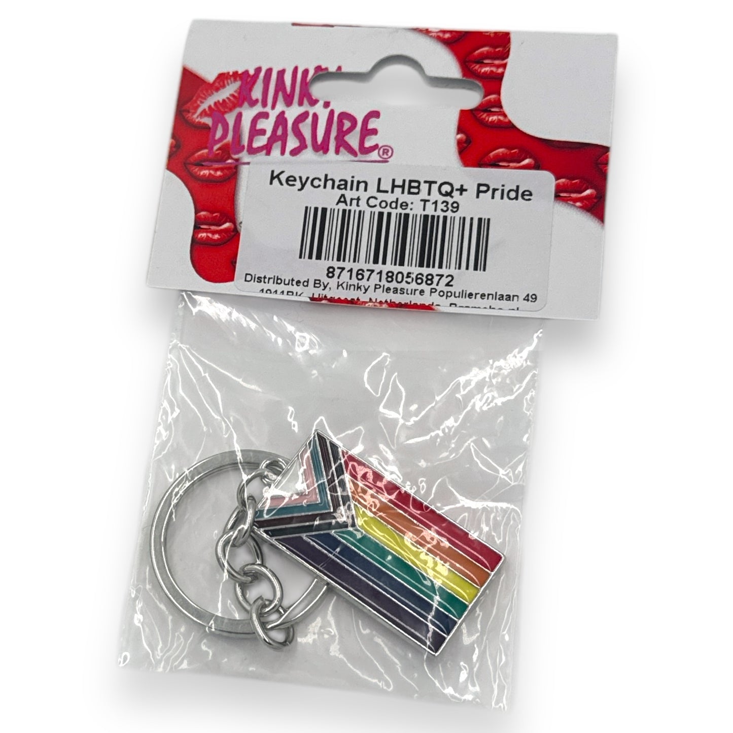 Kinky Pleasure - T139 - Keychain LHBTQ+ Pride Plate