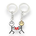 Kinky Pleasure - KPK059 - Keychain - Couple Making Heart - 1 Pair