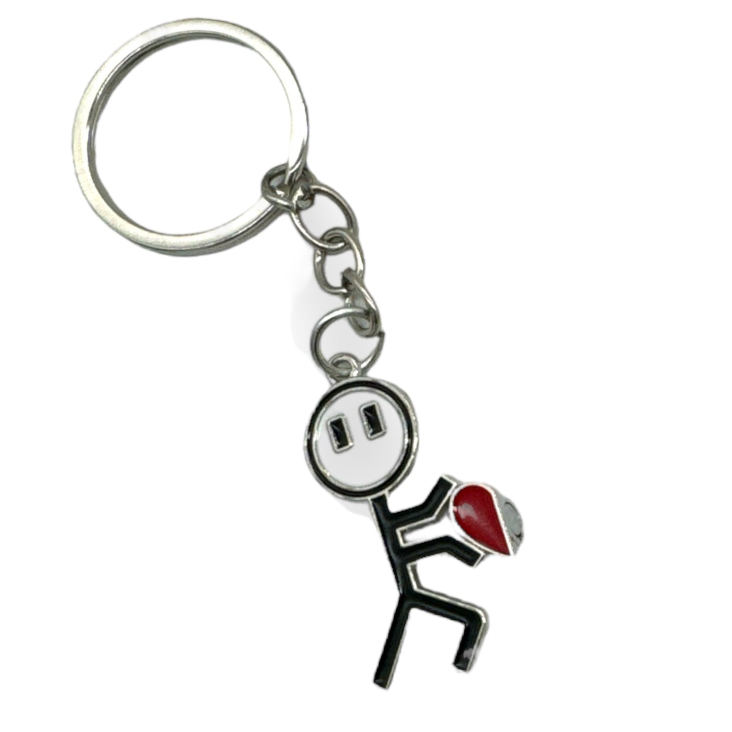 Kinky Pleasure - KPK059 - Keychain - Couple Making Heart - 1 Pair