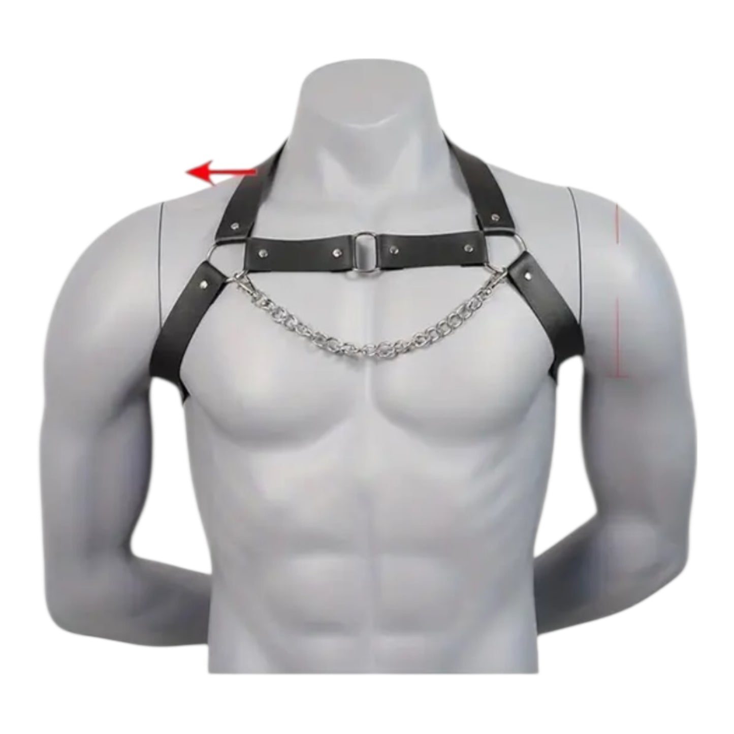Kinky Pleasure - T233 - BDSM - Leather Harness