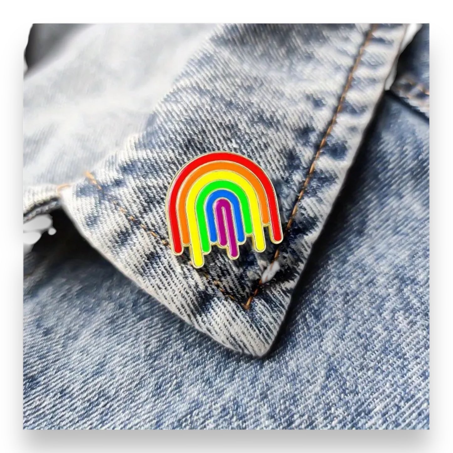 Kinky Pleasure - B099 - Badges Pin/Button - Rainbow - 8 Models