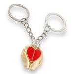 Kinky Pleasure - KPK058 - Keychain - Hand Making Heart For Couple - 1 Pair