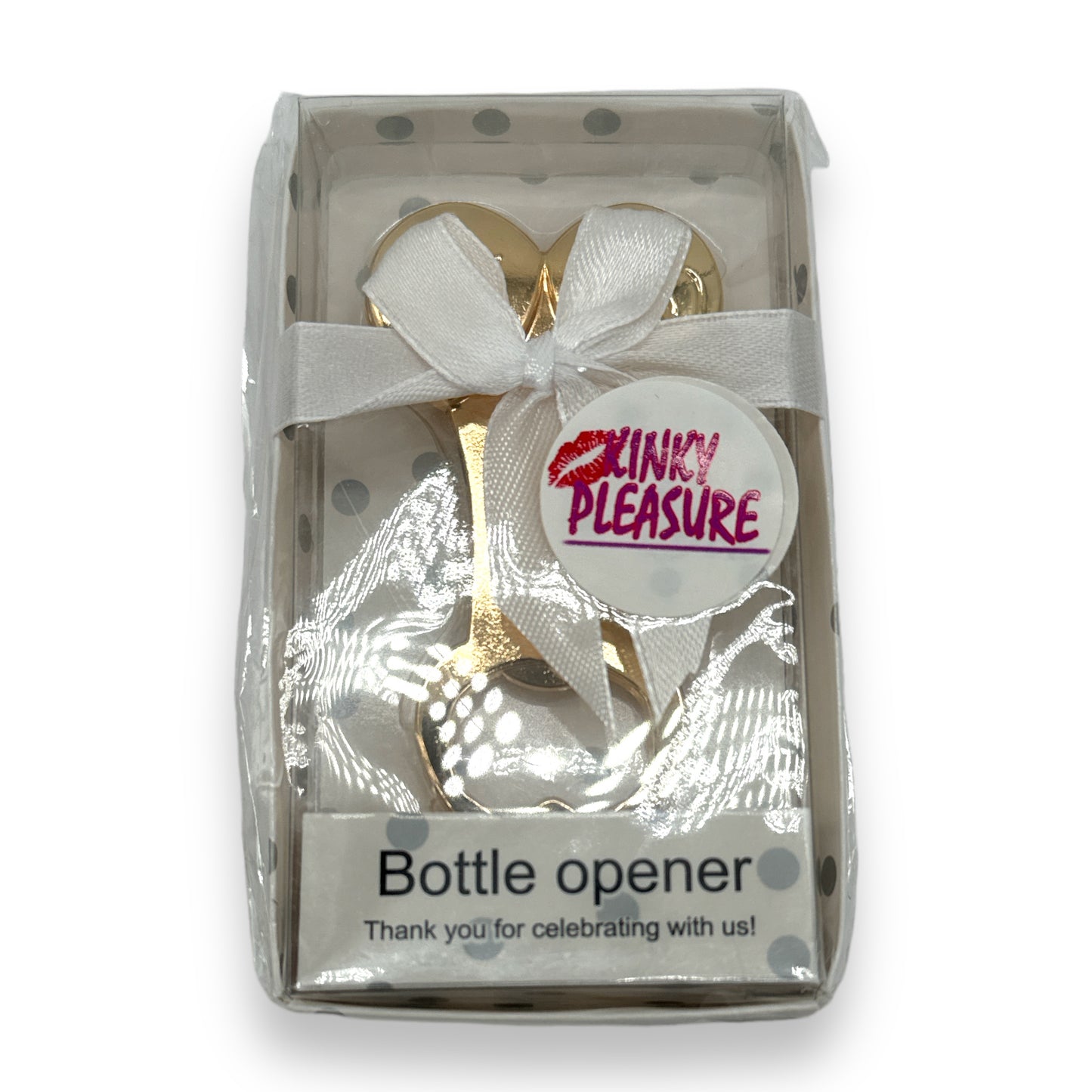 Kinky Pleasure - T093 - Penis Opener in Gift Box - 8.8cm - Gold