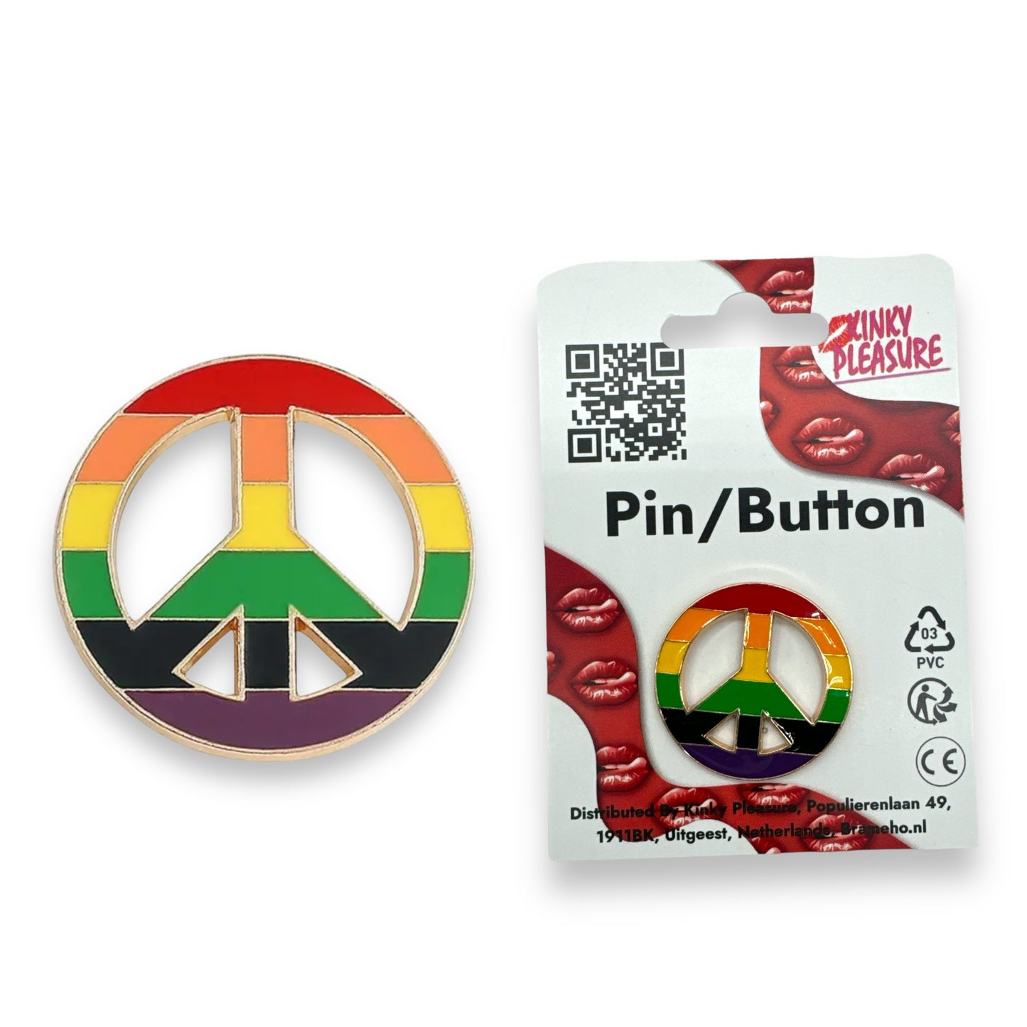 Kinky Pleasure - B099 - Badges Pin/Button - Pride Specials - 12 Models