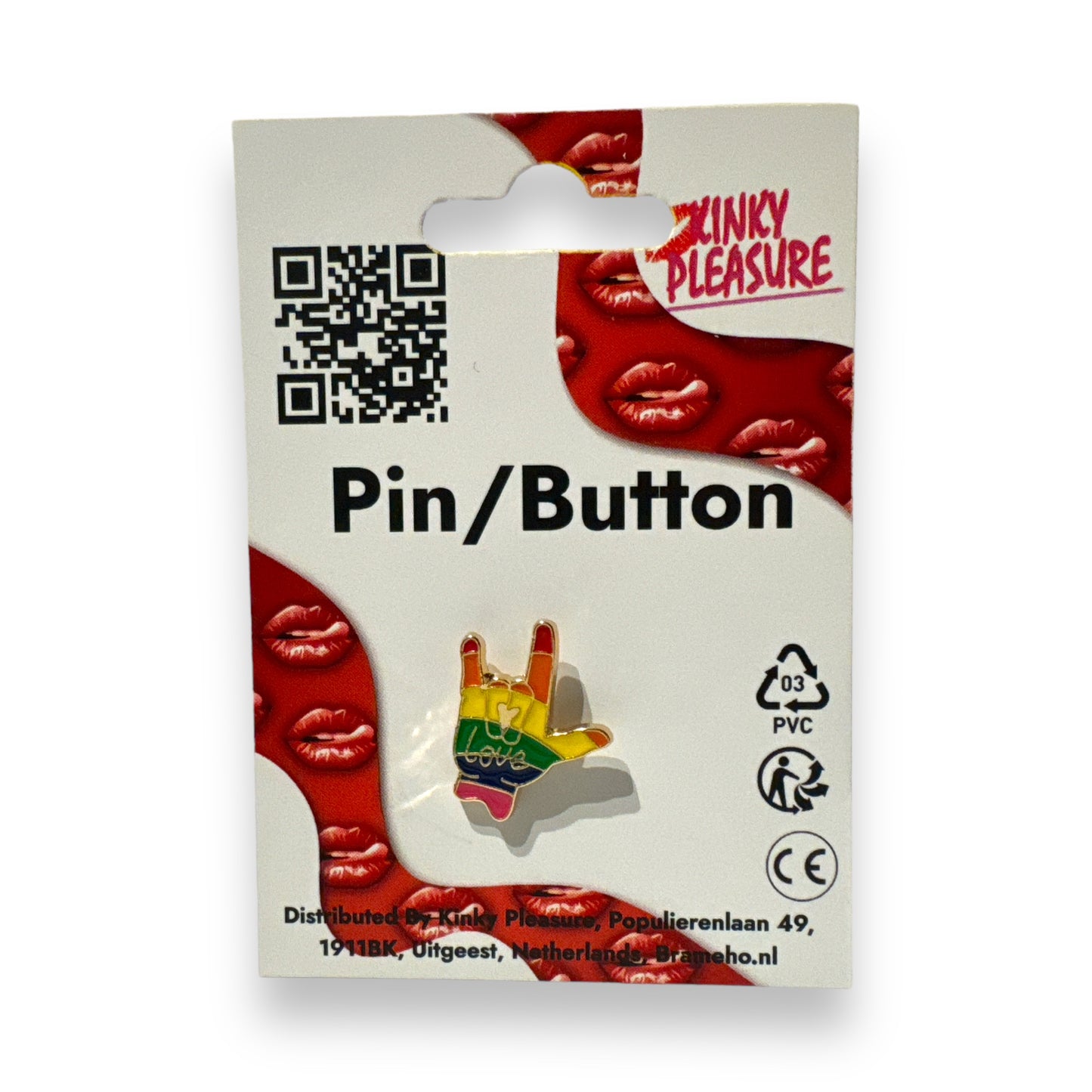 Kinky Pleasure - B099 - Badges Pin/Button - Pride Specials - 12 Models