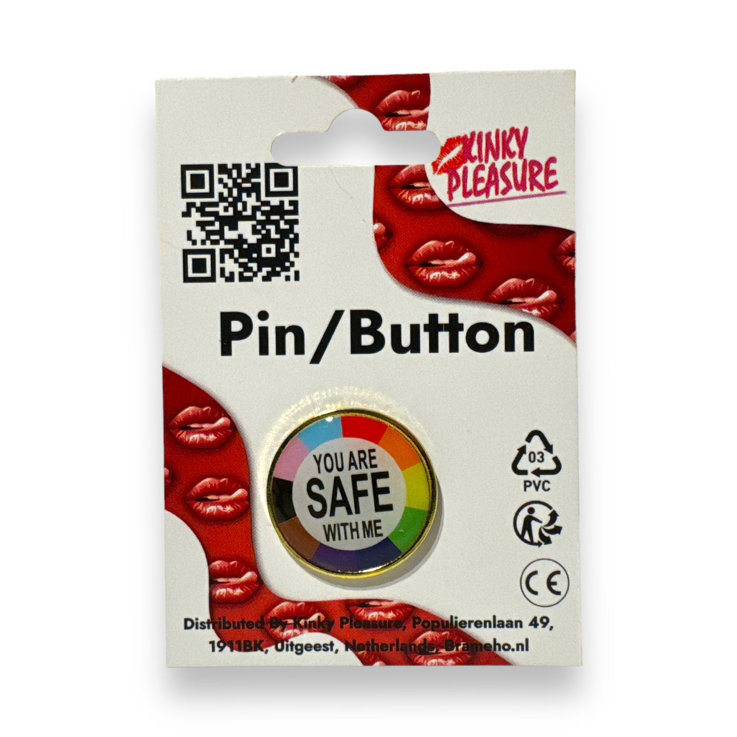 Kinky Pleasure - B099 - Badges Pin/Button - Pride Specials - 12 Models