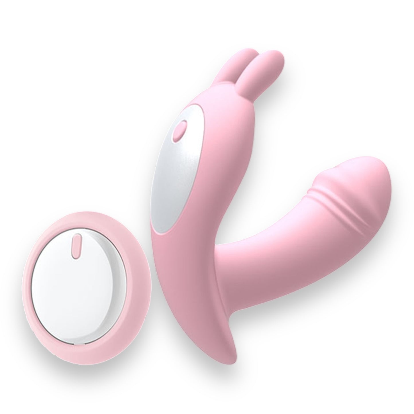 Luxury Play - LP02 - Panty Vibrator - 10 Speed - easy remote control - Rechargeable - Sexy G spot & Clit Vibrator - Trendy Pink - Silicone - low noise less than 40 db - Luxury Colourbox