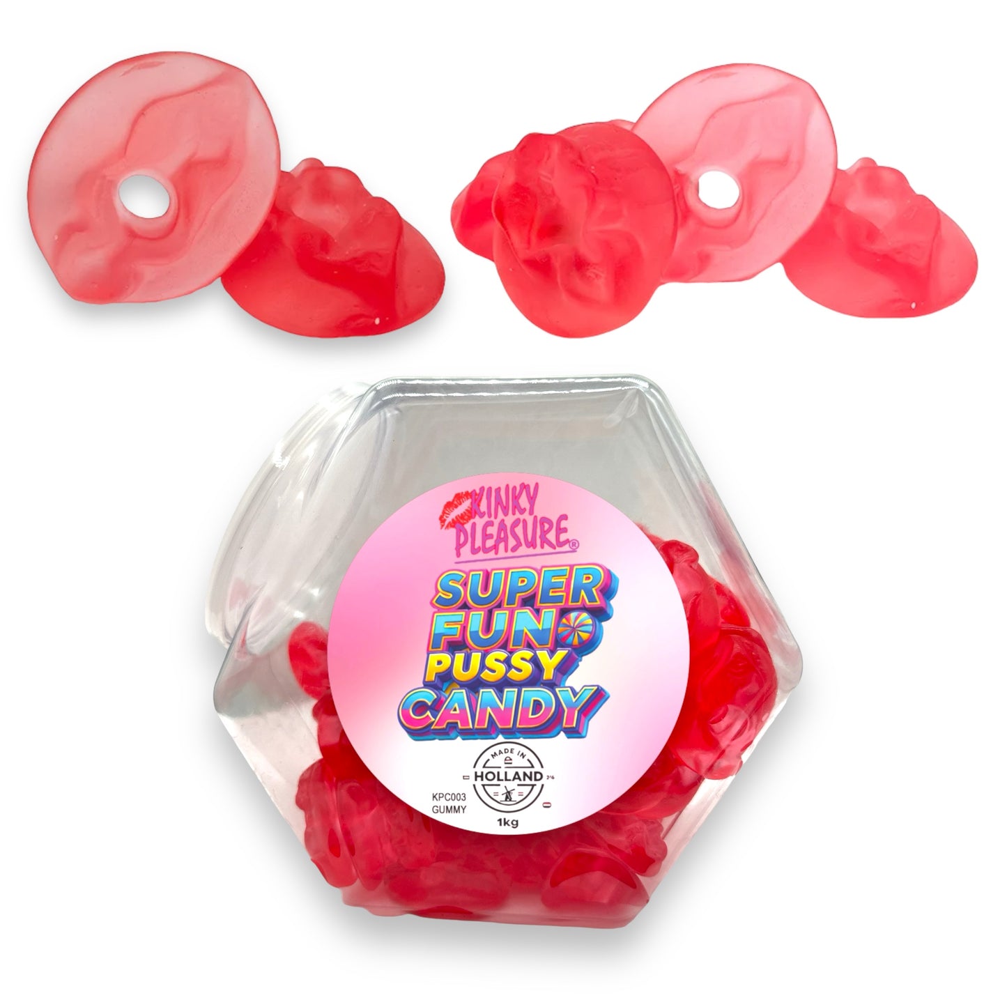 Kinky Pleasure - KPC003 - Super Fun Pussy Candy - Gummy's - 1KG