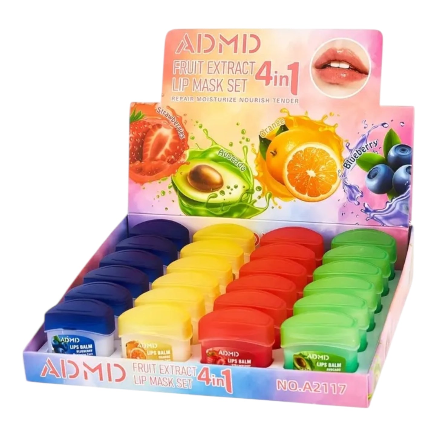 Kinky Pleasure - T246 - Fruit Extract Lip Balm – 4 Flavours of Juicy Fun