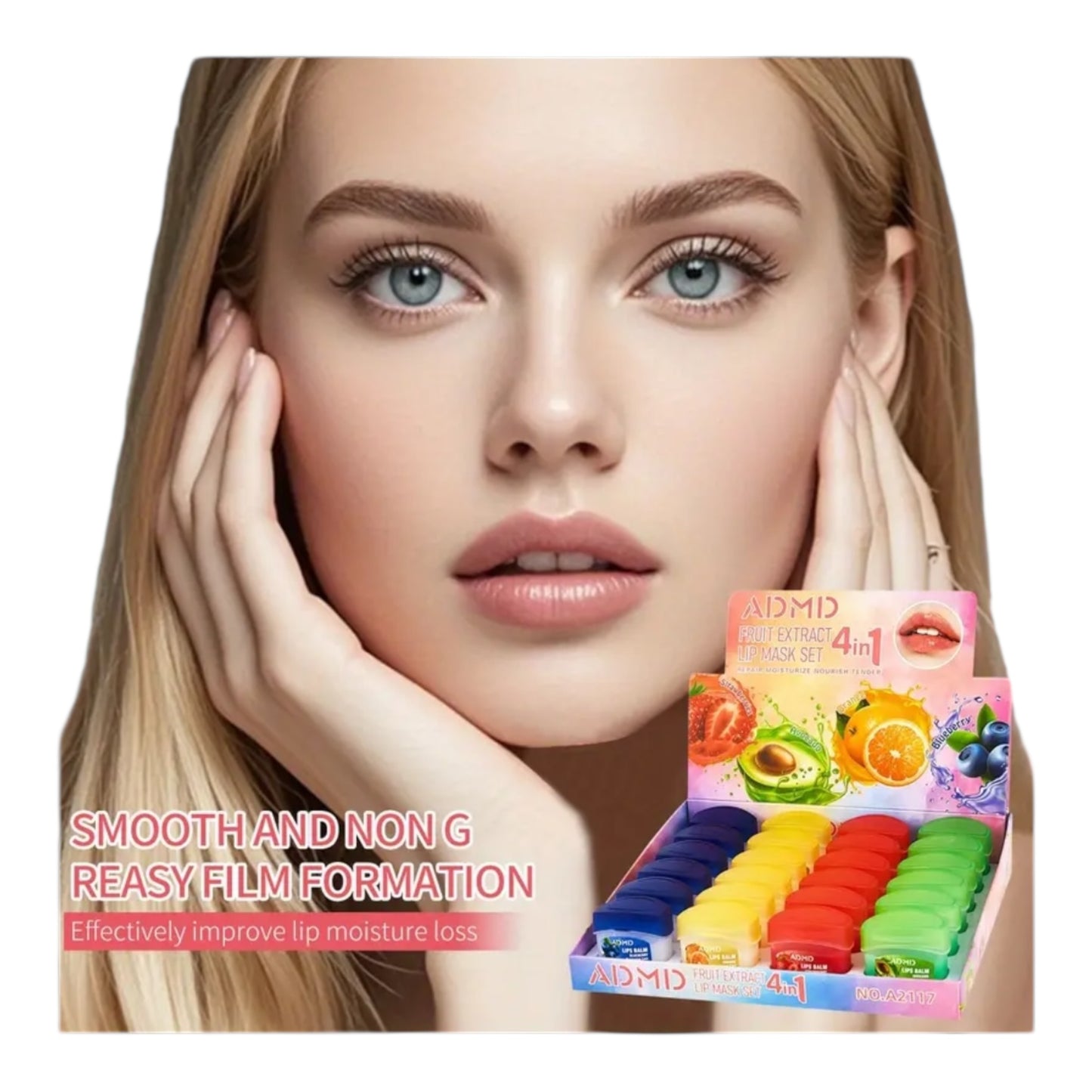 Kinky Pleasure - T246 - Fruit Extract Lip Balm – 4 Flavours of Juicy Fun