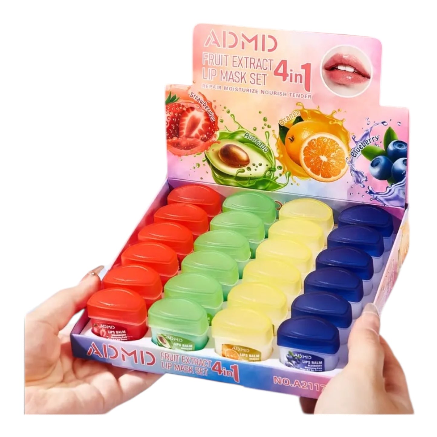 Kinky Pleasure - T246 - Fruit Extract Lip Balm – 4 Flavours of Juicy Fun