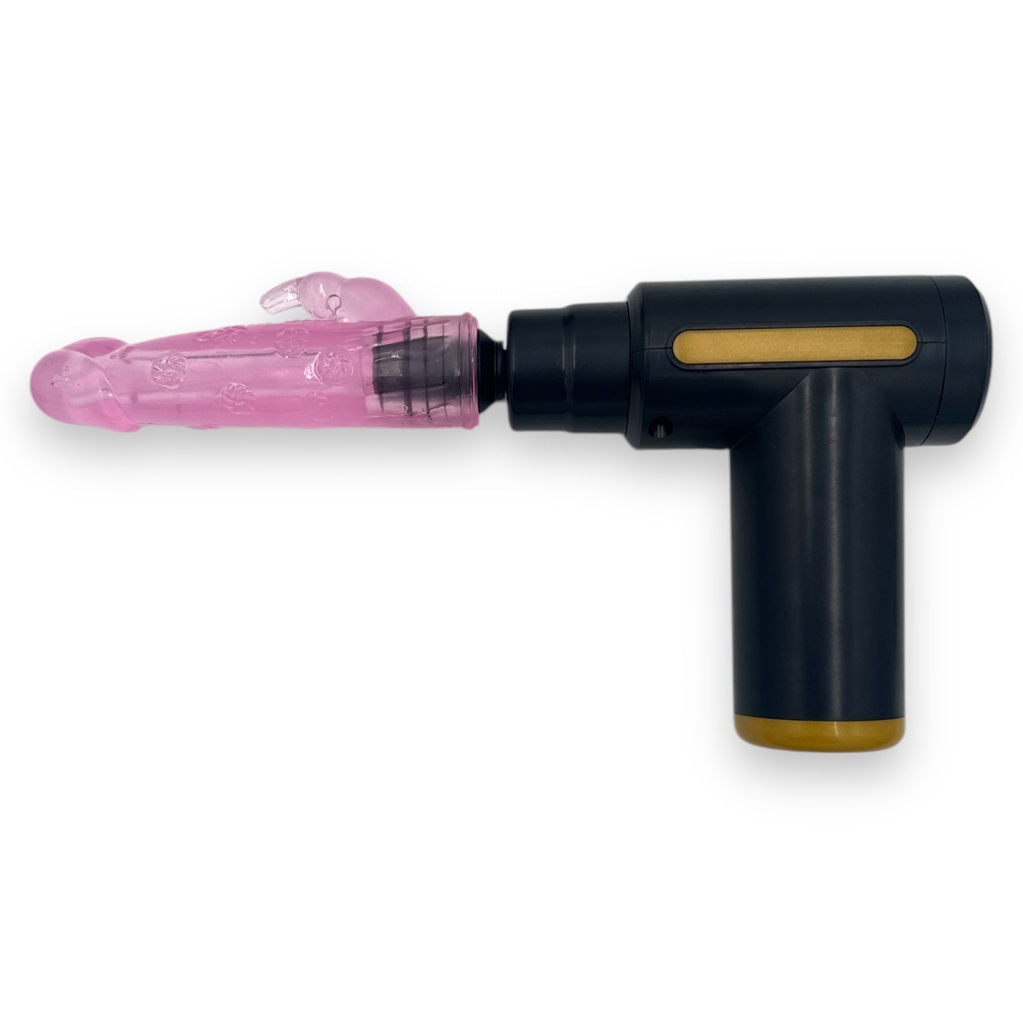 Kinky Pleasure - AX110 - Rechargeable Massage Gun - Includes 4 Attachments - Touch Screen