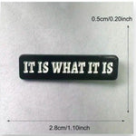Kinky Pleasure - KPB075 - Badge / Pin - It Is What It Is