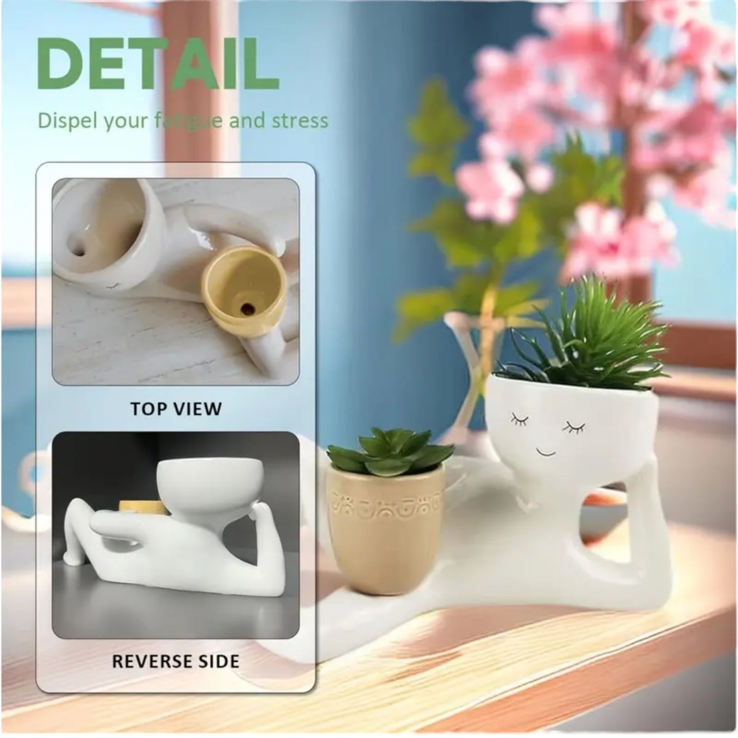Kinky Pleasure - T183 - Lazy Flower Pot - 24cm