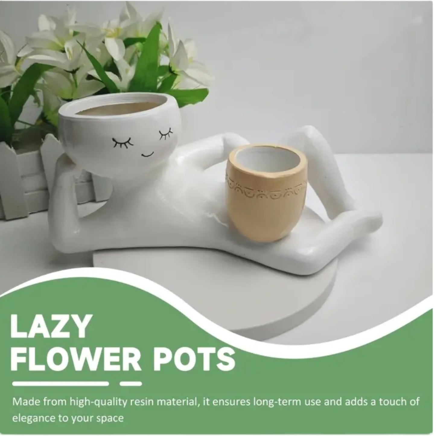 Kinky Pleasure - T183 - Lazy Flower Pot - 24cm