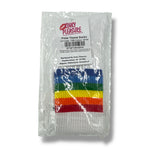 Kinky Pleasure - T206 - Pride Theme Rainbow Socks In Black And White