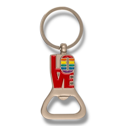 Kinky Pleasure - KPK044 - Keychain - Pride Opener LOVE