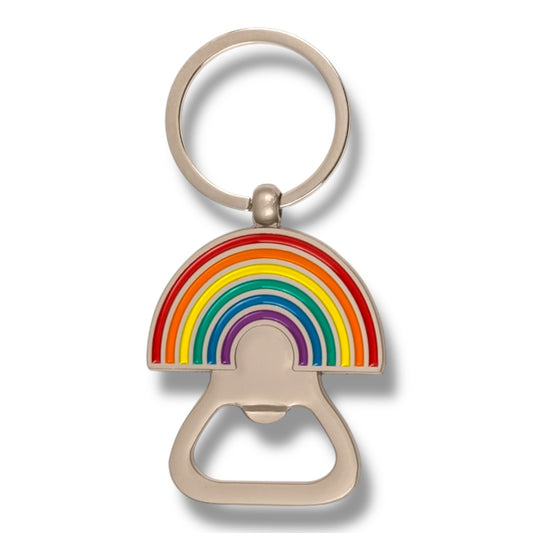 Kinky Pleasure - KPK045 - Keychain - Pride Opener Rainbow