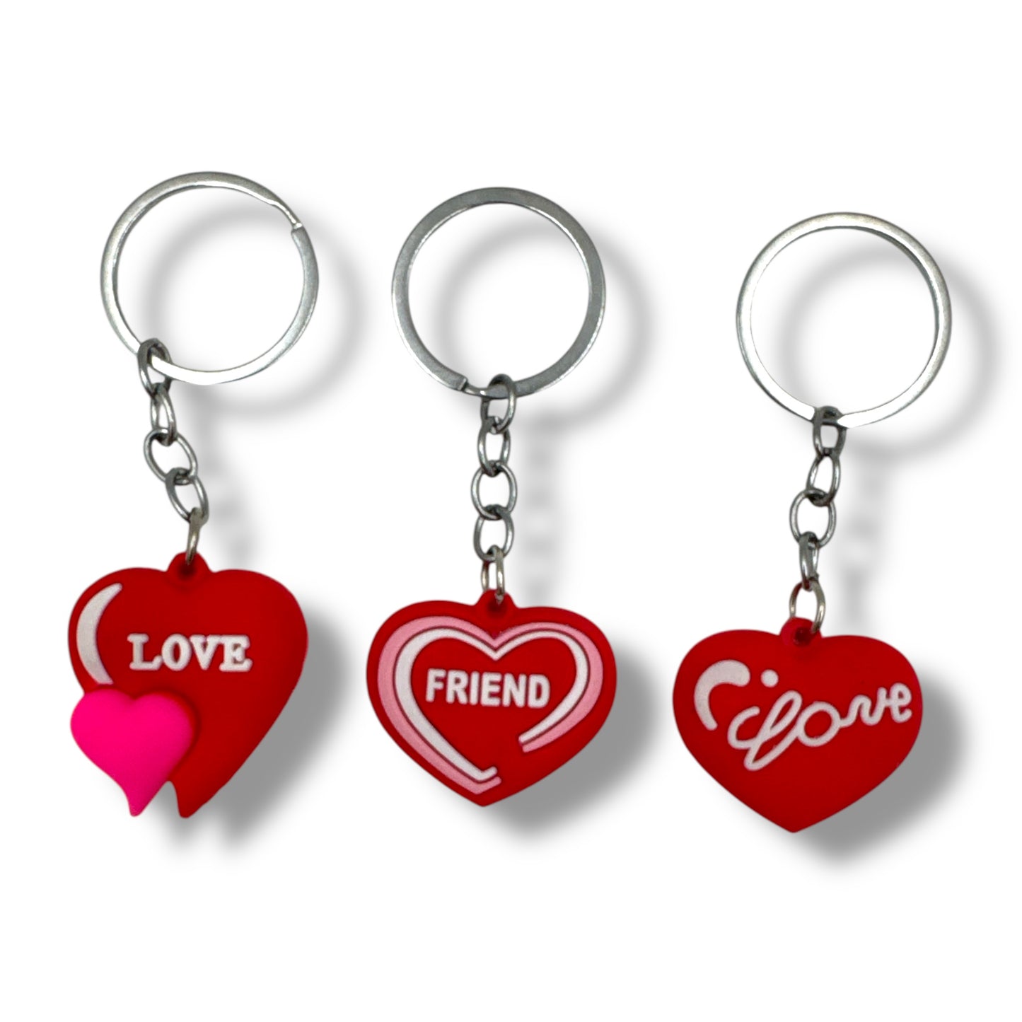 Kinky Pleasure - KPK053 - Keychain - Heart Love - Red - Model 02
