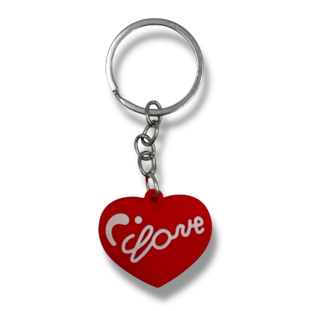 Kinky Pleasure - KPK052 - Keychain - Heart Love - Red - Model 01
