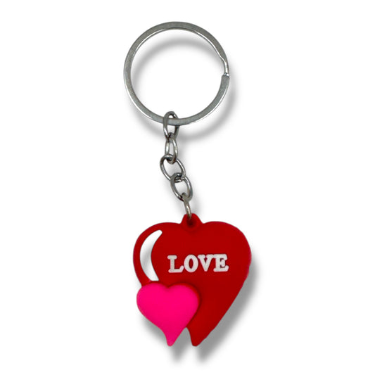 Kinky Pleasure - KPK053 - Keychain - Heart Love - Red - Model 02