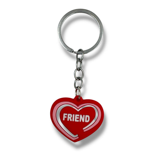 Kinky Pleasure - KPK054 - Keychain - Heart Love - Red - Model 03