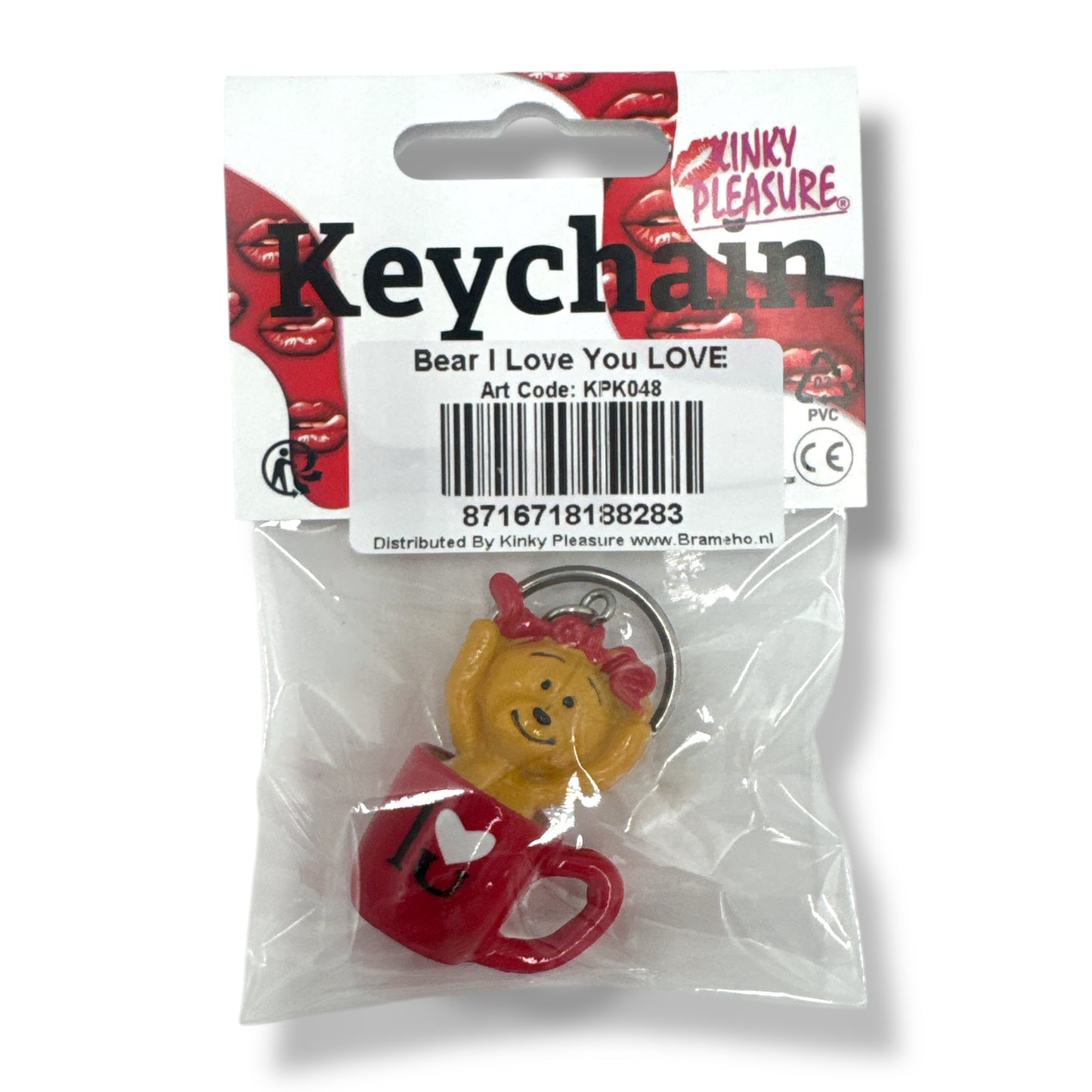 Kinky Pleasure - KPK048 - Keychain - Bear I Love You LOVE