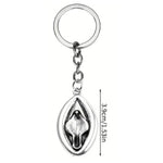 Kinky Pleasure - KPK055 - Keychain - Metallic Pussy