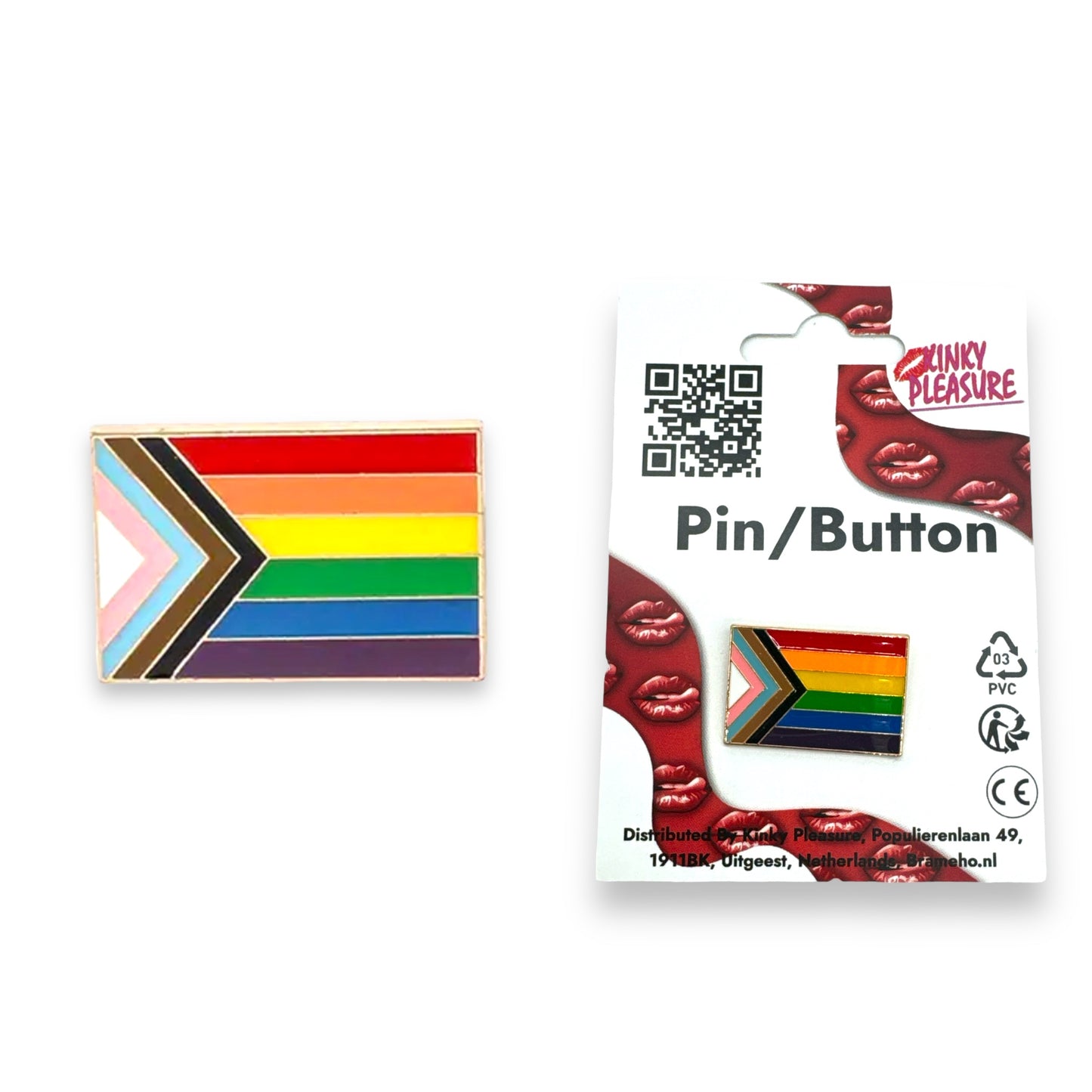 Kinky Pleasure - B099 - Badges Pin/Button - LHBTQ+ - 4 Models