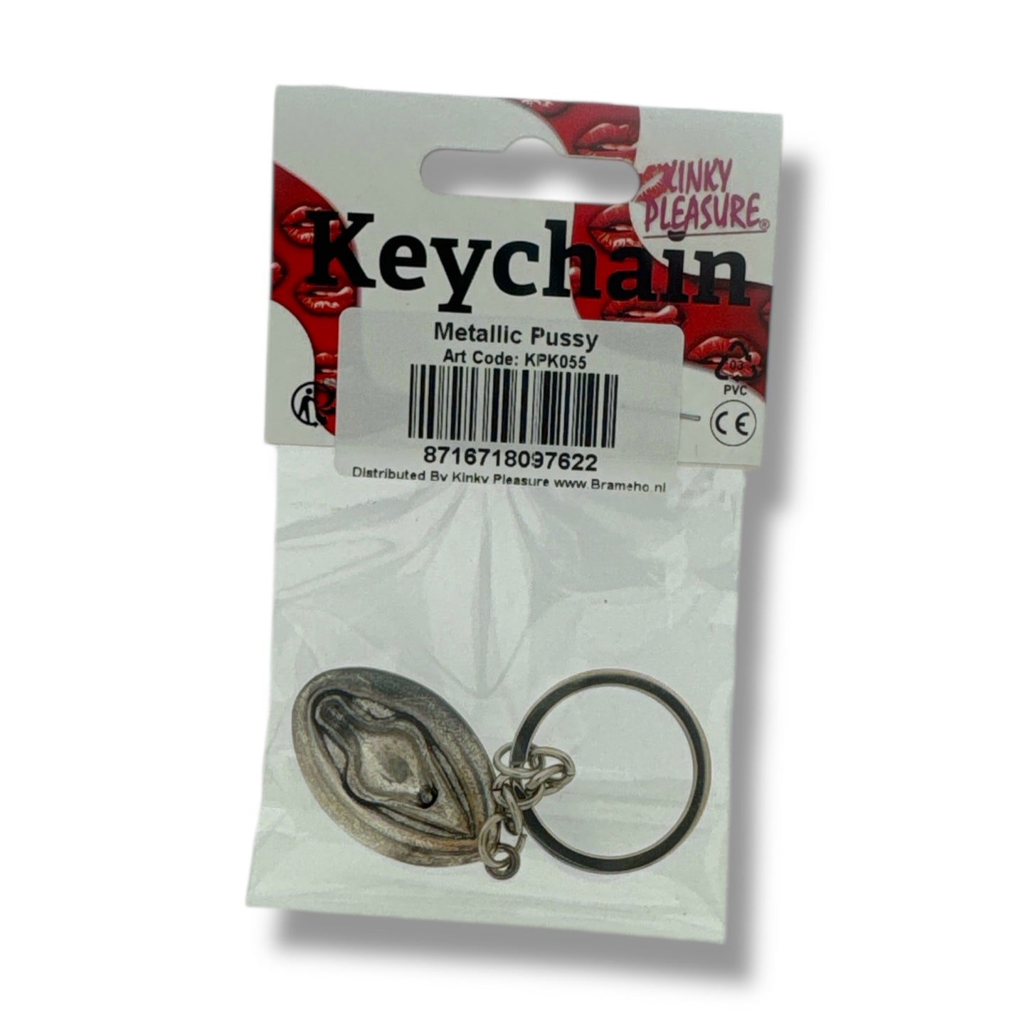 Kinky Pleasure - KPK055 - Keychain - Metallic Pussy