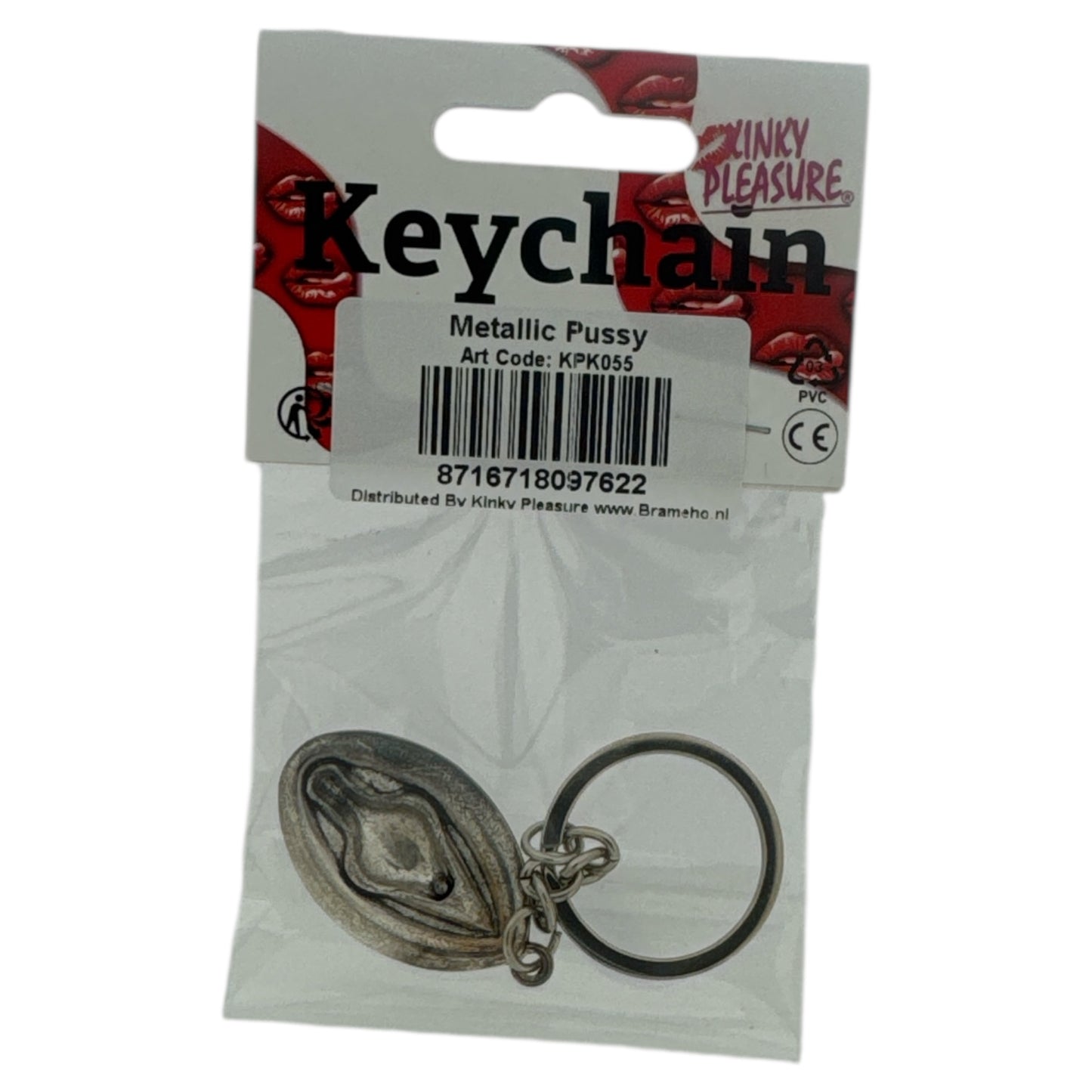Kinky Pleasure - KPK055 - Keychain - Metallic Pussy