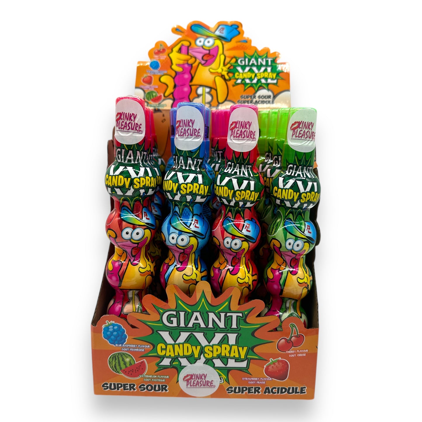 Kinky Pleasure - AC160 - Giant Candy Spray - 4 Flavours