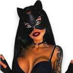 Kinky Pleasure - T149 - Luxury Kitty Mask - Elegant Cosplay & Sensual Accessory