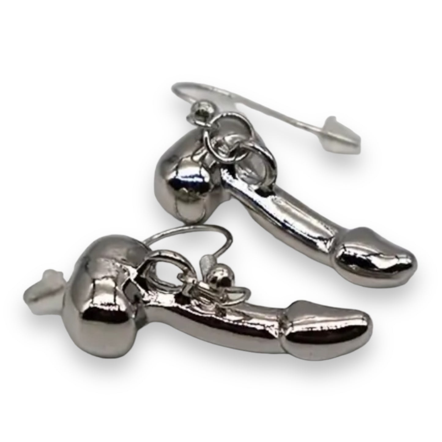 Kinky Pleasure - T096 - Earrings - Penis Shaped Earrings - 2 Colours