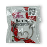 Kinky Pleasure - S030 - Earrings - Schorpion - In Black & Silver