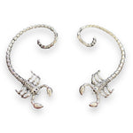Kinky Pleasure - S030 - Earrings - Schorpion - In Black & Silver