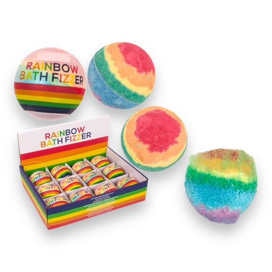 Kinky Pleasure - OB130 - Bath Bomb Fizzer - Rainbow - 180gr