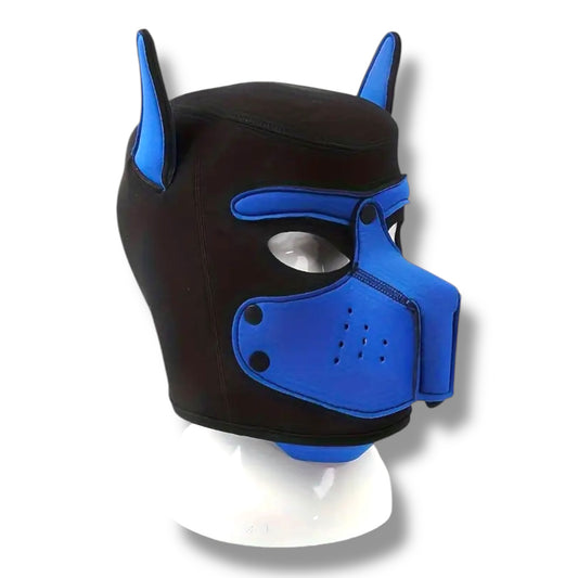 Kinky Pleasure - T221 - BDSM - Dog Mask - Blue